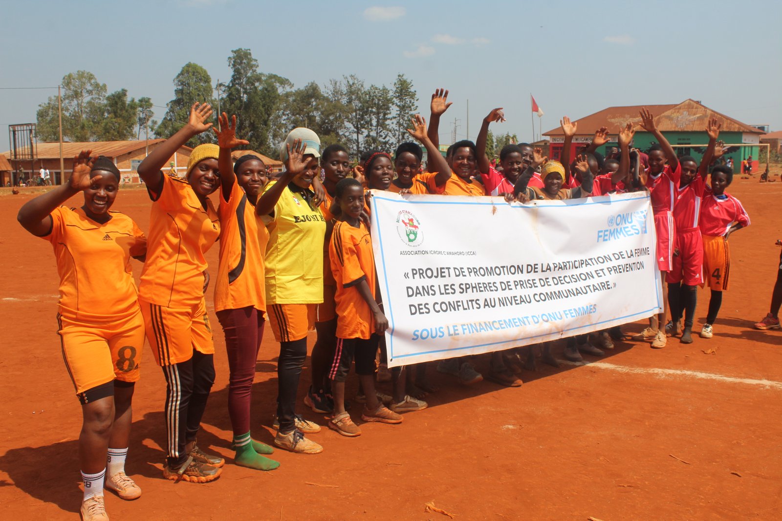 Course à vélo et match de football organisés par l’association icirore c’amahoro en commune Gisuru