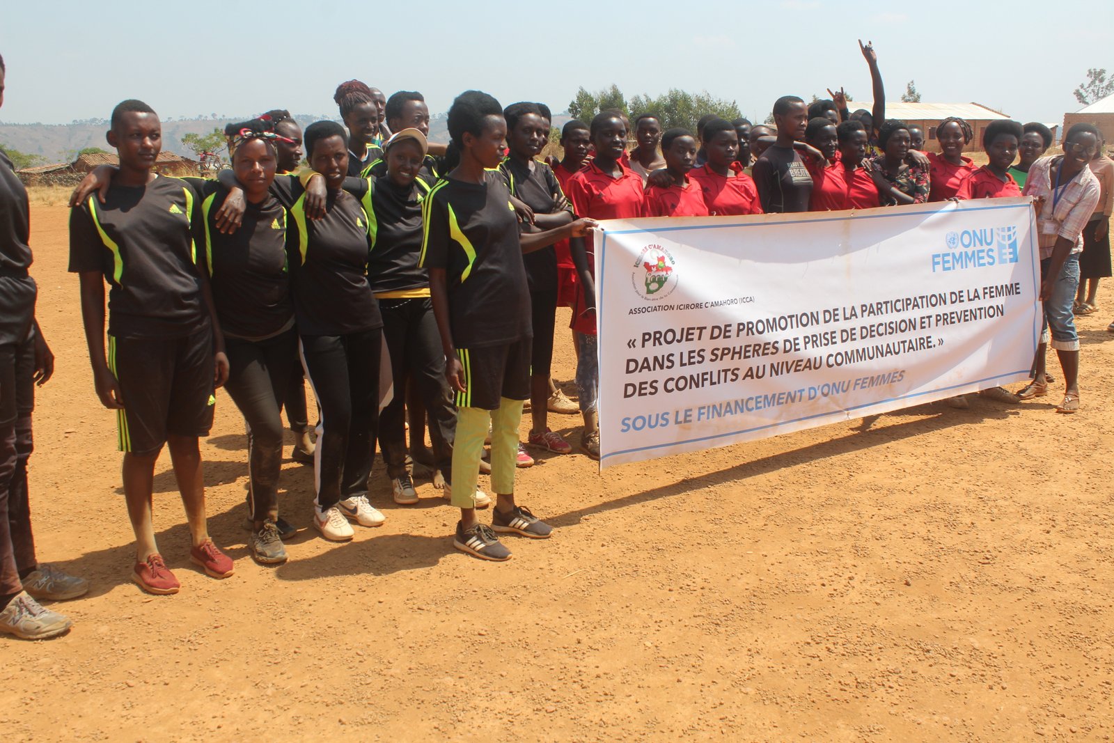 Course à vélo et match de football organisés par l’association icirore c’amahoro en commune Ruyigi