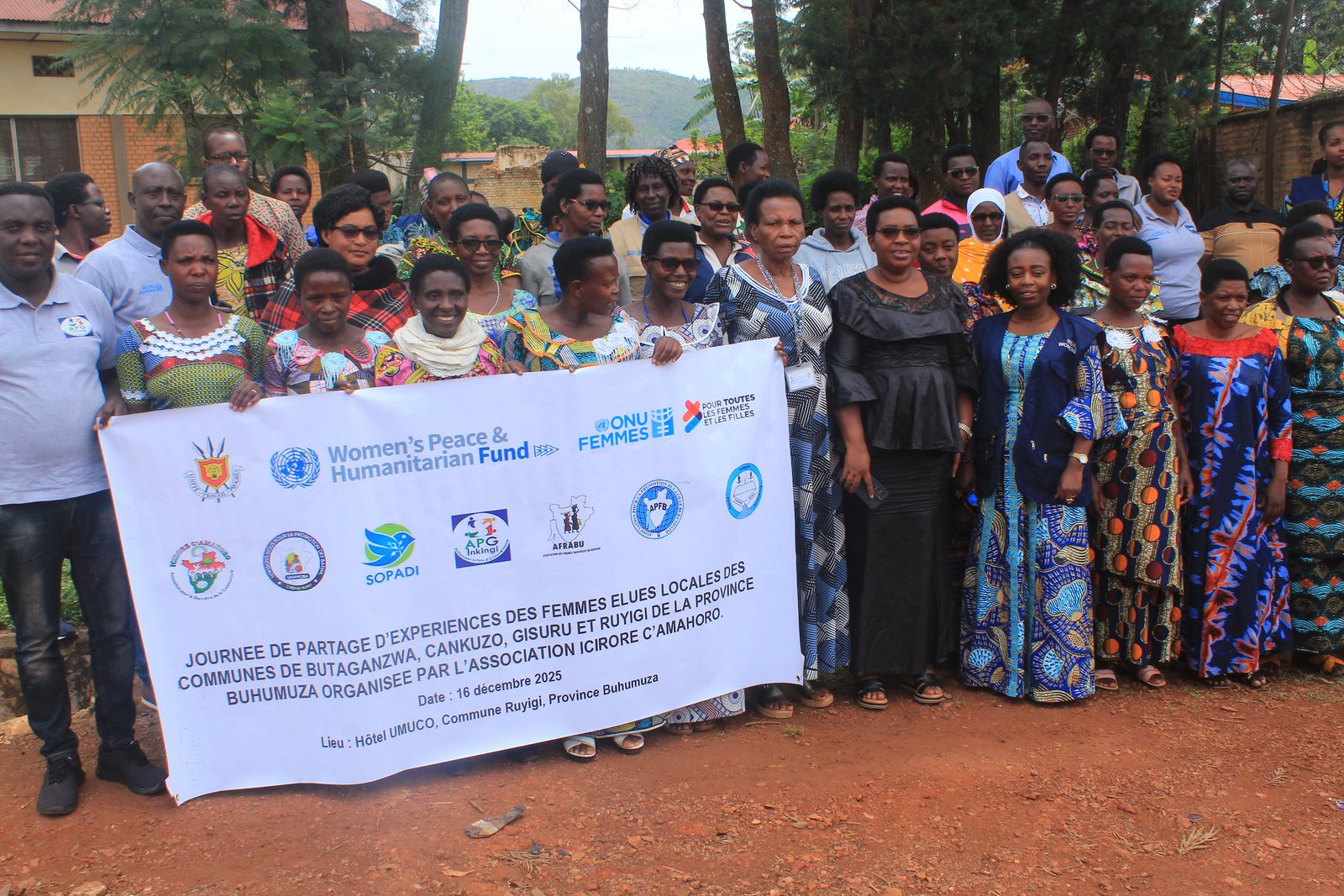 Journée de partage d’expériences des femmes élues locales des communes Butaganzwa, Cankuzo, Gisuru et Ruyigi organisée par icirore c’amahoro